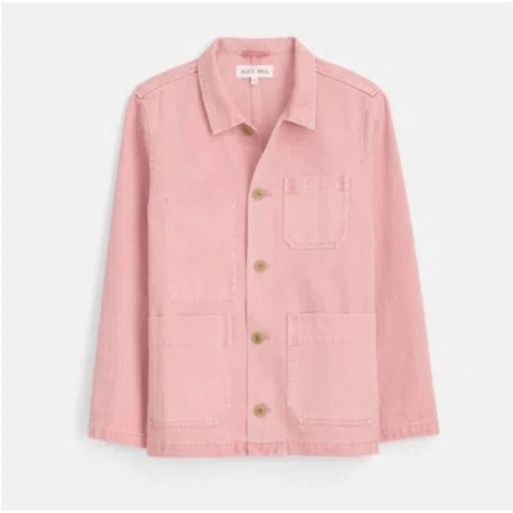 Alex Mill Britt Work Jacket Misty Rose Size Medium